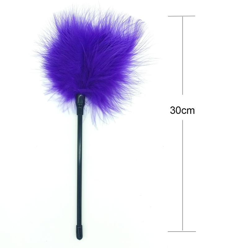 SM Adult Sex Toy Couple Flirting Teasing Tickling Feather Stick Sex Foreplay Breast Vaginal Tapping Teasing Prop