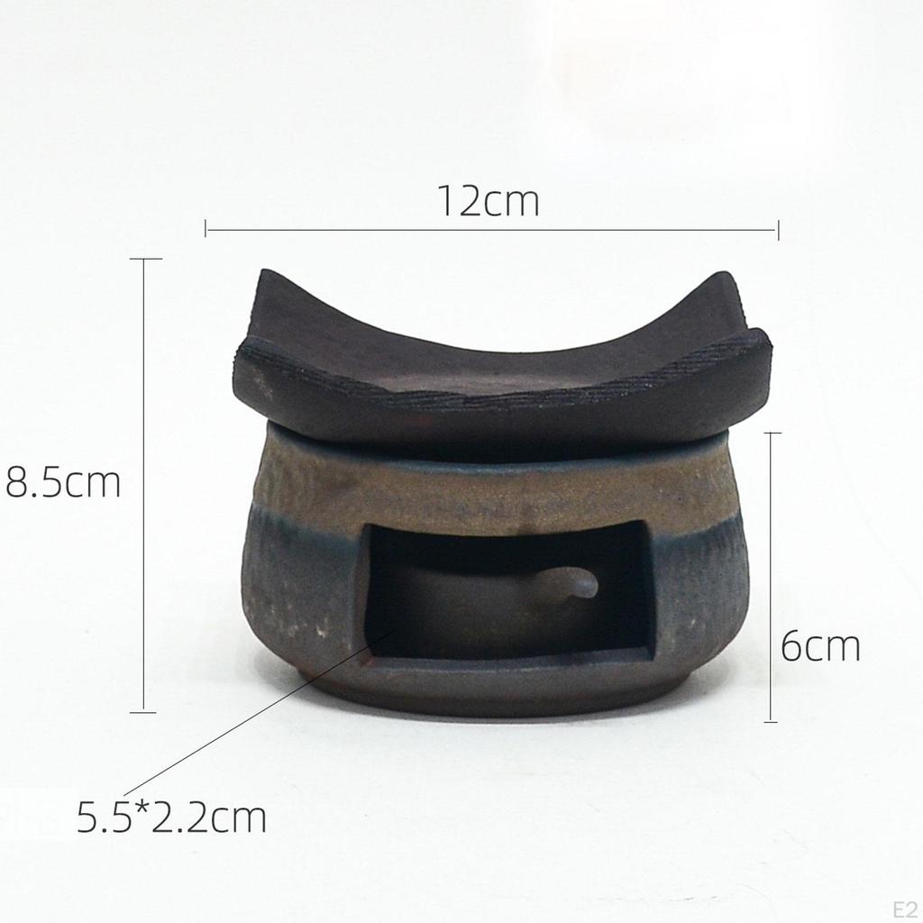Ceramic Tea Burner Sturdy Premium for Home Office Use Professional Easy To Portable