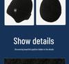 Men's Winter Wool Hat & Scarf Set: Thickened, Ear-Protecting, Cold-Proof, Warm, Knitted, Ideal for Riding