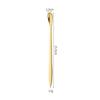Korean Gold Stainless Steel Multi-Purpose Small Spoon for Coffee, Tea, and More