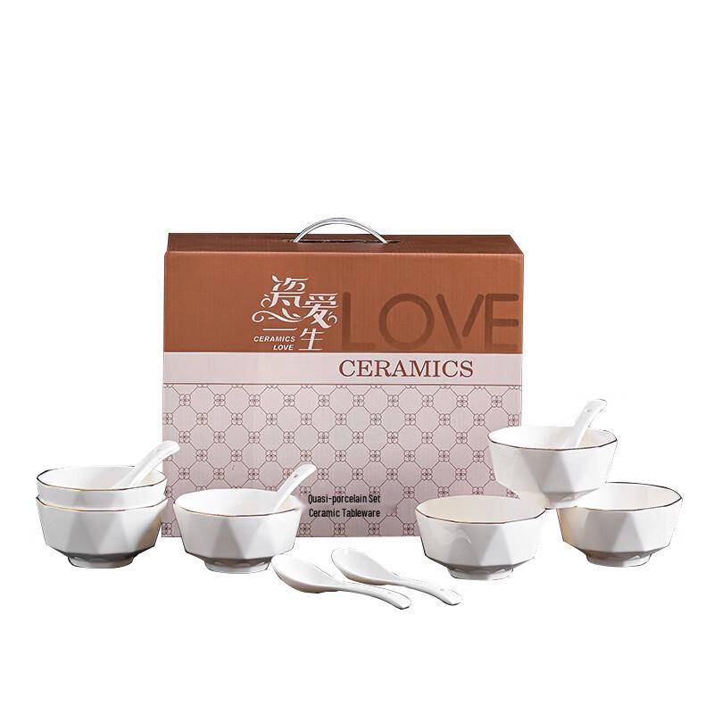 APLO Ceramic Love Series Dinnerware Set