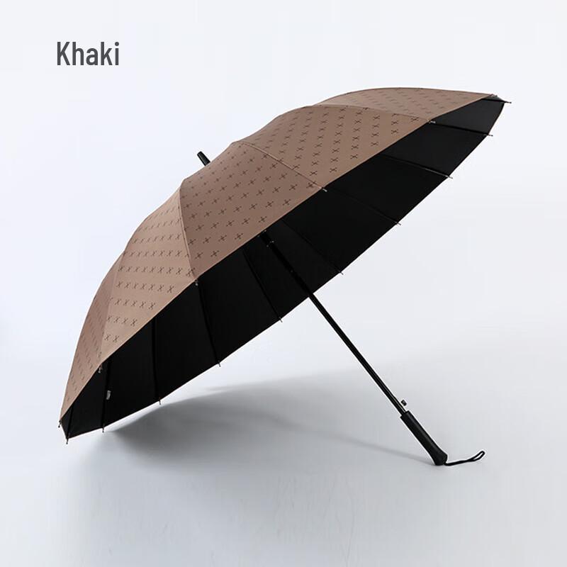 Автоматический зонт-трость Heaven s Umbrella, большой, черный, с прямым ручкой, от солнца и дождя