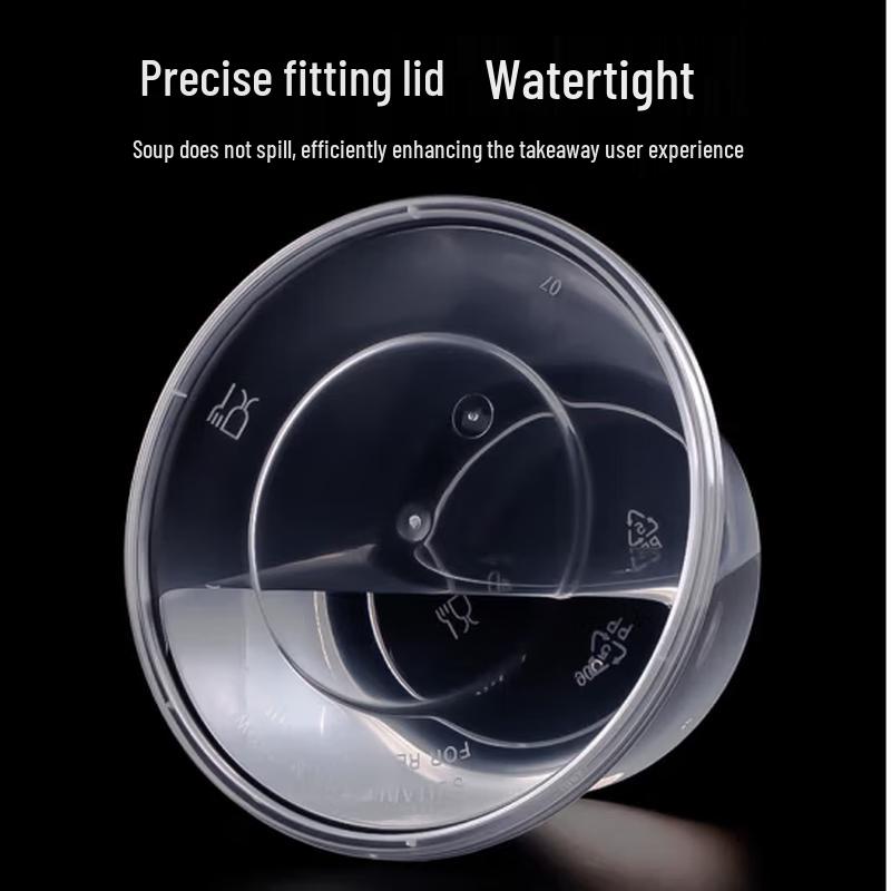 Xinyunfa 625ml Round Disposable Food Containers