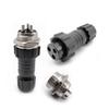 5/20Sets GX16 Aviation Connector M16 Waterproof Back Nut Docking Male&Female Plug And Socket 2/3/4pin 5pin 6pin 7pin 8pin 9pin
