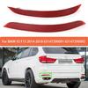 Rear Bumper Reflective Strips For BMW X5 F15 2014-2018 Car Rear Bumper Reflector Red Lens Warning Strip 63147290091 63147290092