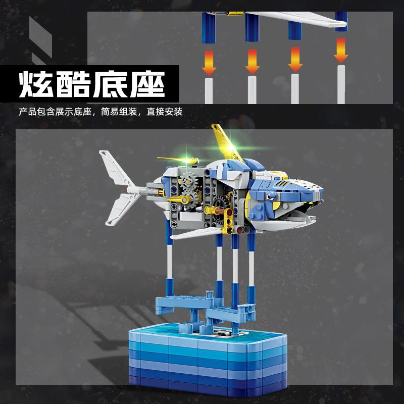 Building Blocks Insect Decoration Machine Craftsmen Create Mechanical Insects Puzzle Building Blocks Toy Gift
