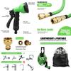 High Pressure Magic Hose Garden Irrigation Car Wash Dual PurposePVCDual Metal Connector Telescopic Water Pipe for Household Wate