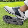 Large 48 Men's Golf Shoes Professional Golf Spikes Leather Casual Sports Shoes Men Outdoor Non-slip Golfing Shoes Man Trainers