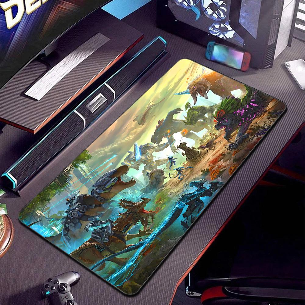 Ark Survival Evolved Tappetino Mouse Grande Accessori Gaming Tappetino Mouse Tappetino Tastiera Deskmat Computer Gamer Laptop Tappetino Mouse Dinosauro