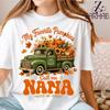 Funny Nana Shirt, My Favorite Pumpkins Call Me Nana Funny Family T-Shirt, Nana Pumpkin Gift, Fall Family Graphic Tee