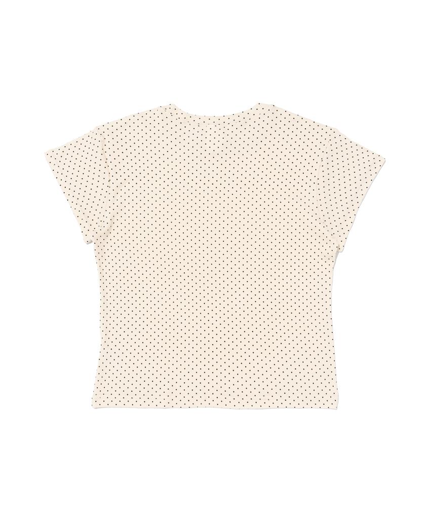 CARGOBROS FOR WOMAN Vintage Heart Canada Flag Short Sleeve Tee (Ivory)