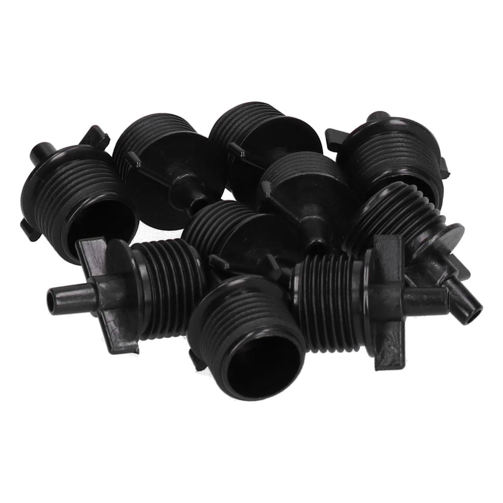50PCS G1/2 6mm Male Thread Flat Connector for Misting Spray Nozzle Irrigation Sprinkler Fittings