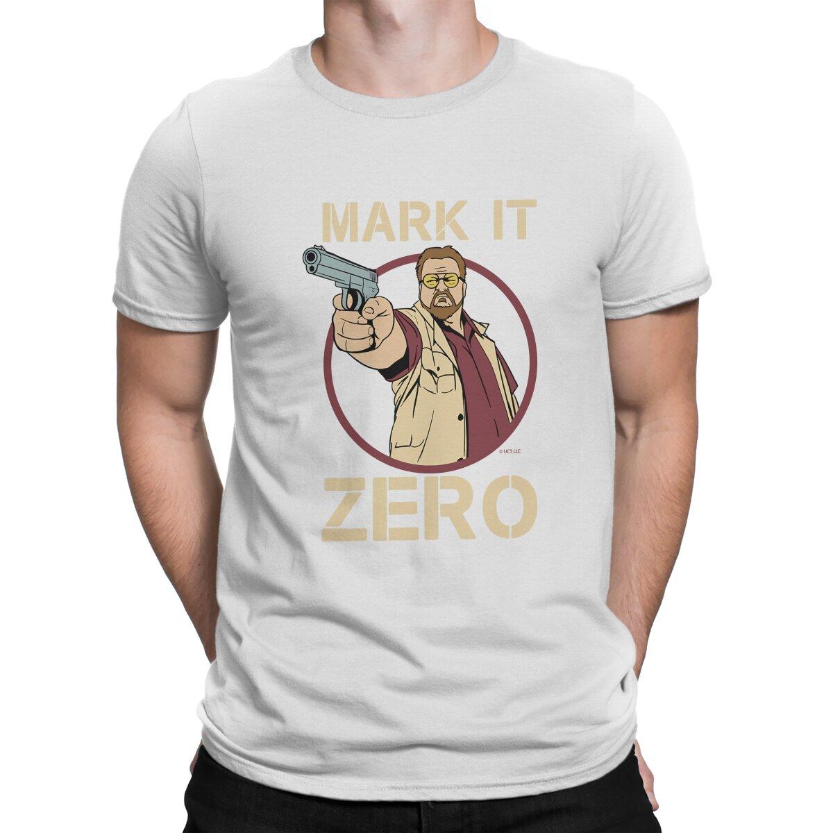 The Big Lebowski Movie Walter Sobchak Tshirt Graphic Men Tops Vintage Homme Summer Polyester Clothes Harajuku T Shirt S