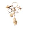 Beach Keychain Pendant Imitation Shell Conch Starfish Design Handbag Pendant Keyring Bag Charm Wallet Accessory