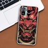 Japanese Oni Hannya Demon Mask Phone Case For Xiaomi Redmi Note 10 9 8 11 Pro 10S 11T 11S 9S 8T 7 6 5 9A 9C 9T 8A 7A Print Cover