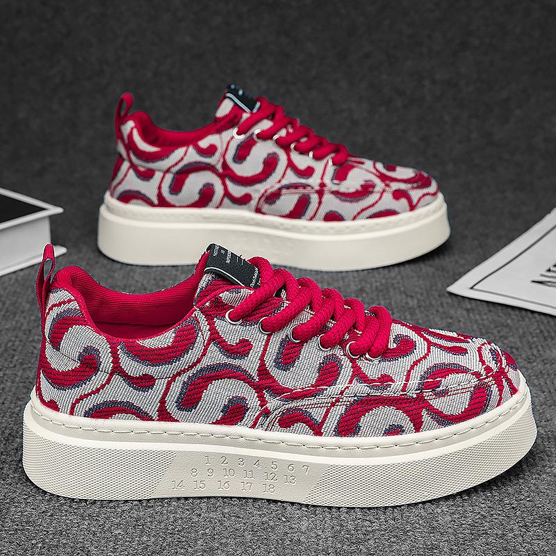 

Spring new retro style low-top sports board shoes versatile casual board shoes 44