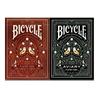 Orange Bicycle Aviary Playing Cards Deck Poker Size Card Games Magic Tricks