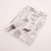 Wine Bottle Transparent Clear Stamp Silicone Seal Roller Stamp DIY Scrapbook Album