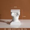 Scandinavian resin Roman column candlestick angel ornaments sculpture window sample room mini shooting props soft decorations