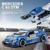 1:32 Mercedes-Benz C63 AMG Assembly Car Alloy Car Diecasts & Toy Vehicles Car Model Miniature Scale Model Car Toy For Children