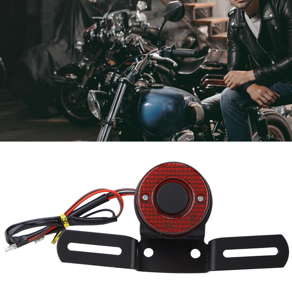 Motorcycle Modification Universal Retro  LED Taillight Brake Light