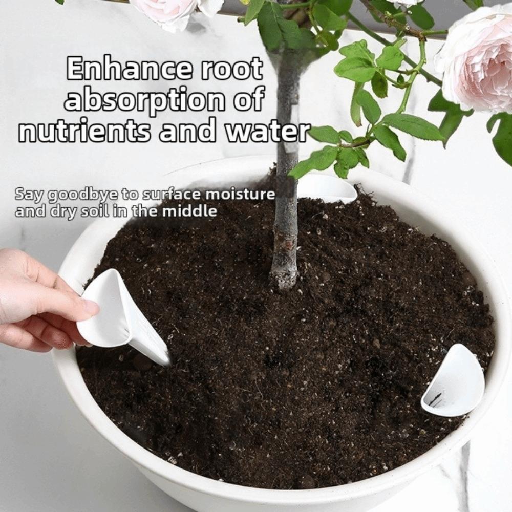 10PCS Prevent Root Rot Conical Watering Device Breathable Root Protection Device Garden Bonsai