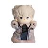Anime Agent Trio Cotton Doll Set Super Soft Plush Puppet with Stand Cute Character Collectible Gift for Fans