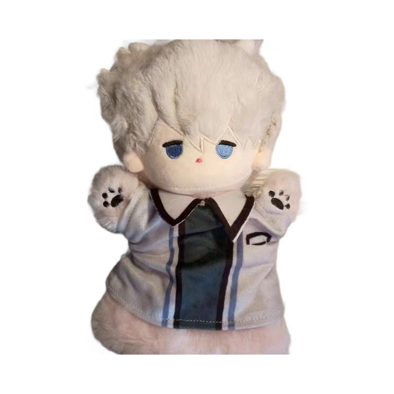 Anime Agent Trio Cotton Doll Set Super Soft Plush Puppet with Stand Cute Character Collectible Gift for Fans