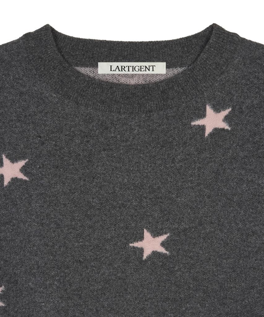 LARTIGENT L20 Reverse Star Knit(Charcoal)