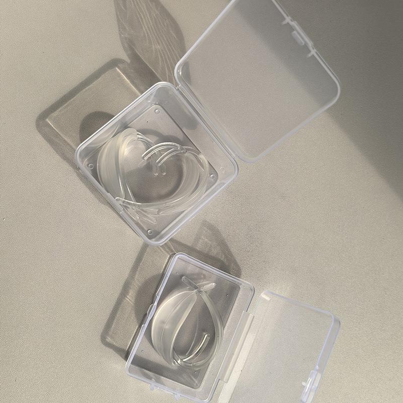 1/2 Pairs/Box Invisible Elf Ear Clips Painless Wearable Ear Support Transparent Ear Fixing Clamps Fantasy Costume Accessories