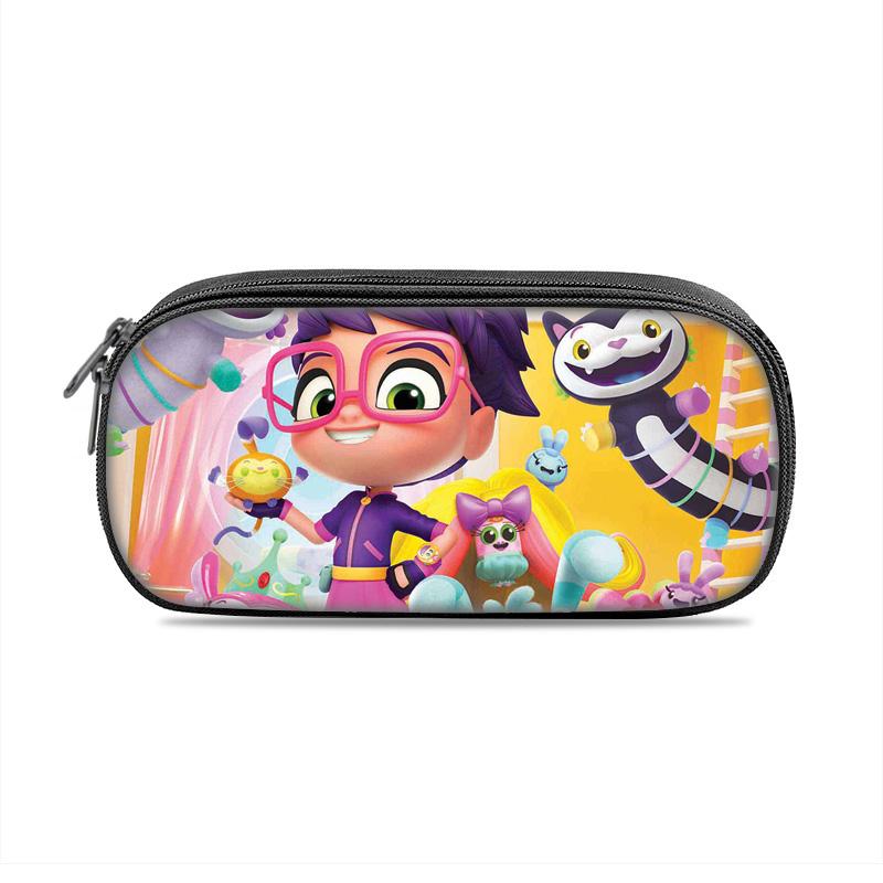 Abby Hatcher Pen Case New Small, Large Capacity, Versatile Cartoon Print Student Boys and Girls Best Birthday Gift for School