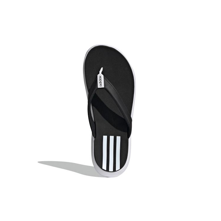 New Adidas Comfort Flip Flop 'White Black' Women's FY8656