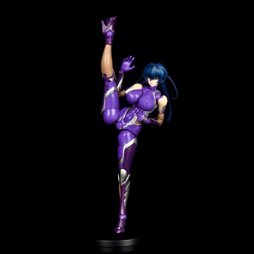 Асаги Аниме Фигурка Коллекционная модель игрушки-куклы фиолетовый — фото 4
