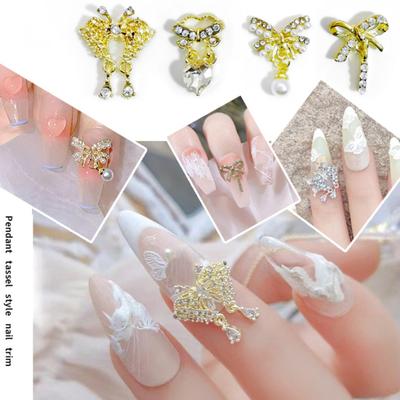 Tolles 3D-Nageldekor, rostfrei, attraktiv, dekorativ