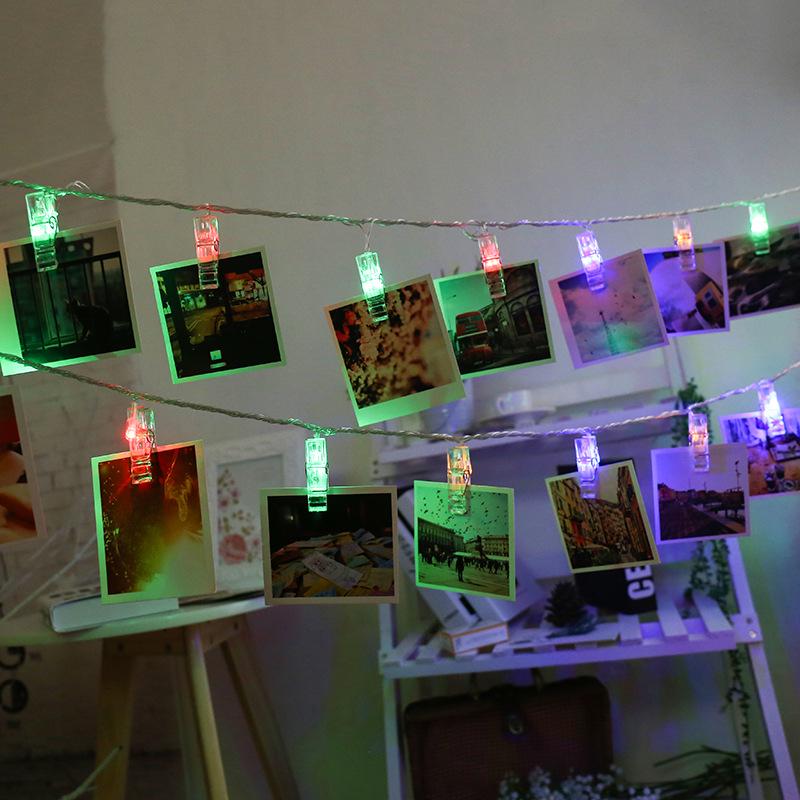 LED USB Clip String Lights for Romantic Bedroom Decor