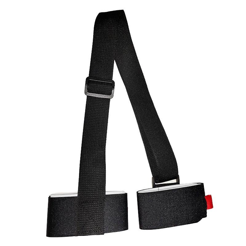 Ski Carrier Strap Snowboard, Pole and Boot Carry Sling Straps Adjustable Ski Wraps Cushioned Shoulder Skiing Gear Equipment