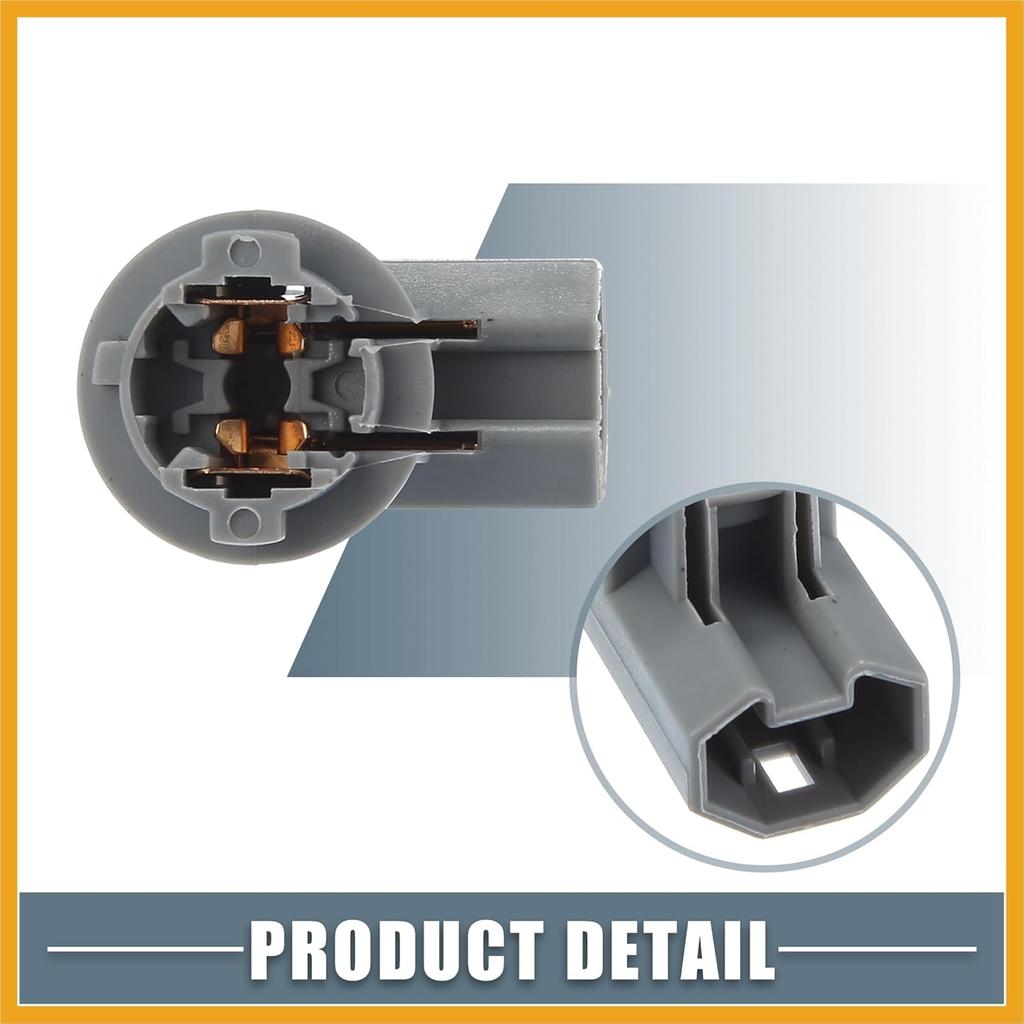 Tail Brake Light Lamp Bulb Socket Holder 81275-12501 8127512500 for Toyota RAV4 LE, Limited, XLE 2.5L 2013-2015 (Set of 2) Replacement