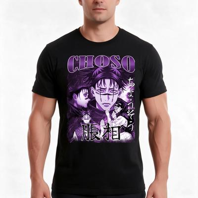 Choso Kamo Toji Yuji Jujutsus Kaisen Movie JJK TShirt Summer Casual Cotton Tee Oversized Streetwear Tops  Cotton