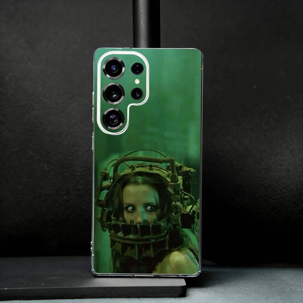 Horror E-Evil Dead Cool Phone Case For Samsung S25,S24,S21,S22,S23,S30,Ultra,S20,Plus,Fe,Note,10,9,5G Transparent Cover