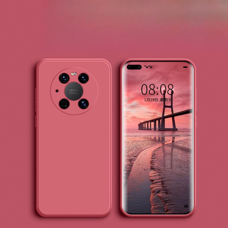 

Прямоугольный жидкий чехол для телефона Huawei Mate70pro, силиконовый защитный чехол Honor Magic7 P60 с защитой от падений 40 Honor X60