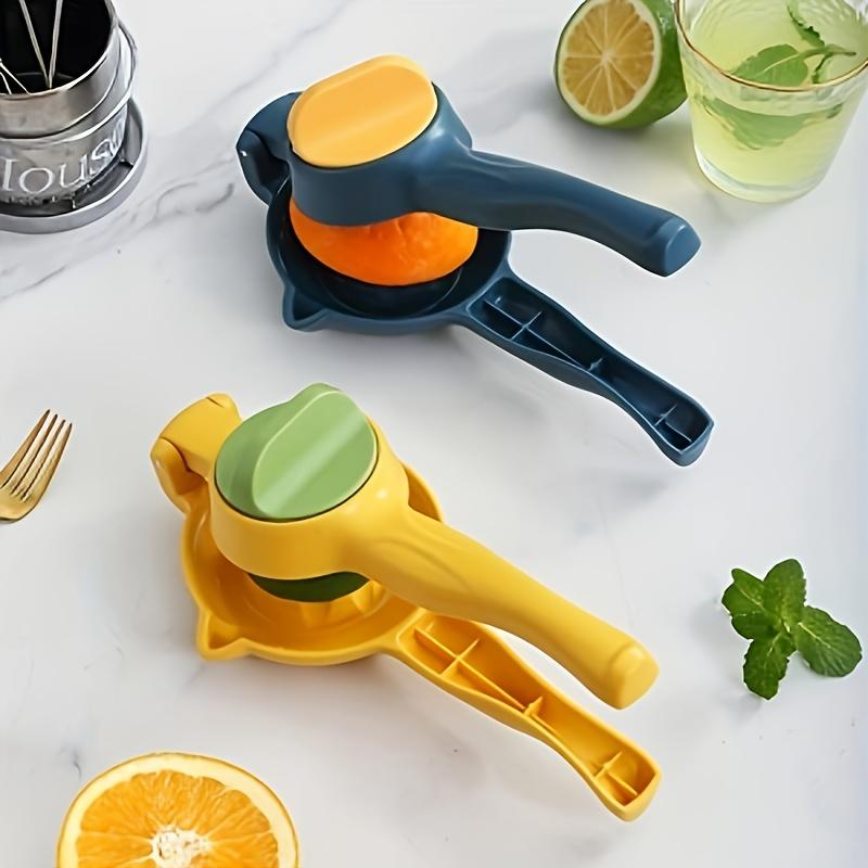 Exprimidor Manual Grande de Frutas con Pinza Multifuncional de Prensa Manual para Naranja Limón Granada Hogar Cocina