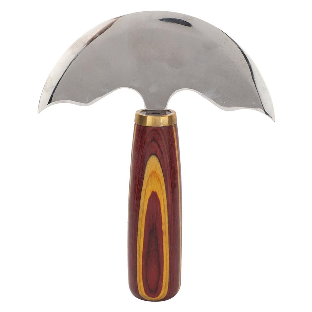 Leather Craft Round Head Knife   Leather Trimmer Trimming Correction Working Knife (S)