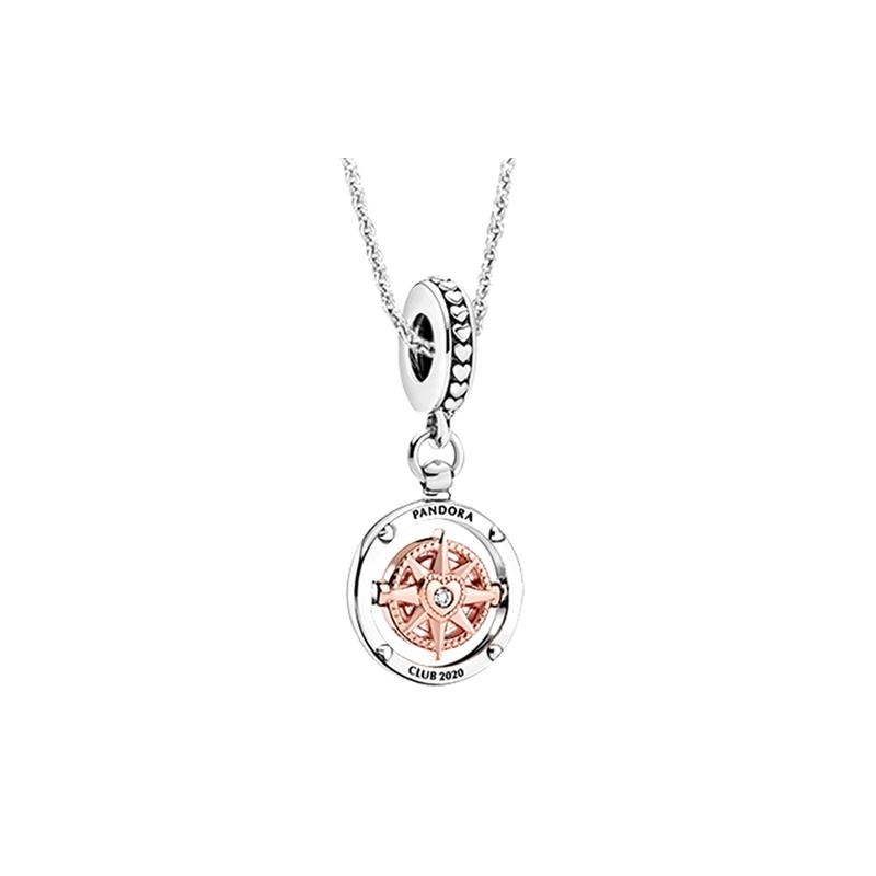 Pandora Heart s Desire 925 Silver Necklace Women s Silver ZT0513 серебряный