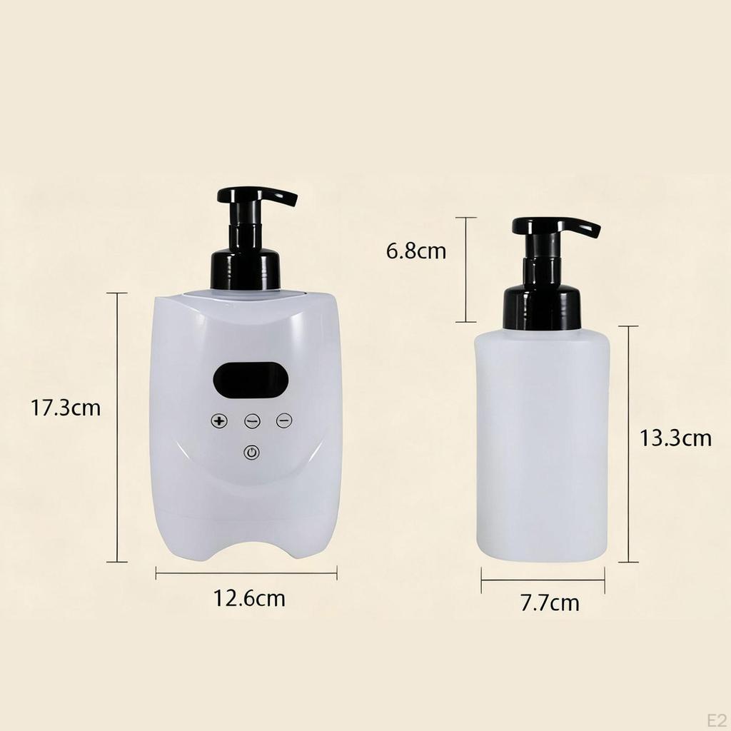 Lather Machine Professional for Men 500ml Lotion Heater Heated Shaving Cream Dispenser