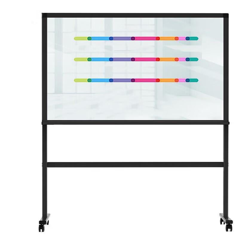 Deli 8737 H-Frame Magnetic Glass Whiteboard