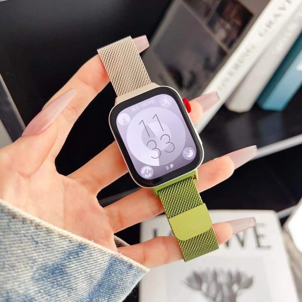 Milanese Magnetic Buckle Strap for Huawei Watch Fit 3 Watchband Bracelet Loop Wristband for Huawei Band 8 / 9 /10