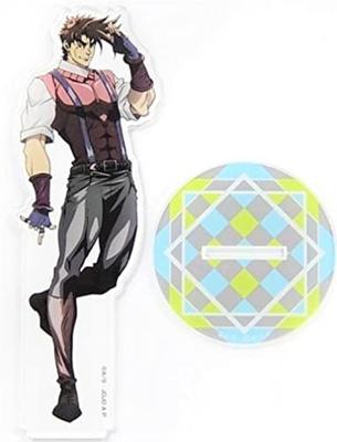 Aventura Bizarra Joseph Joestar BIG Suporte de Acrílico Aventura Bizarra Parte 2 Tendência de Batalha JoJo's JoJo's