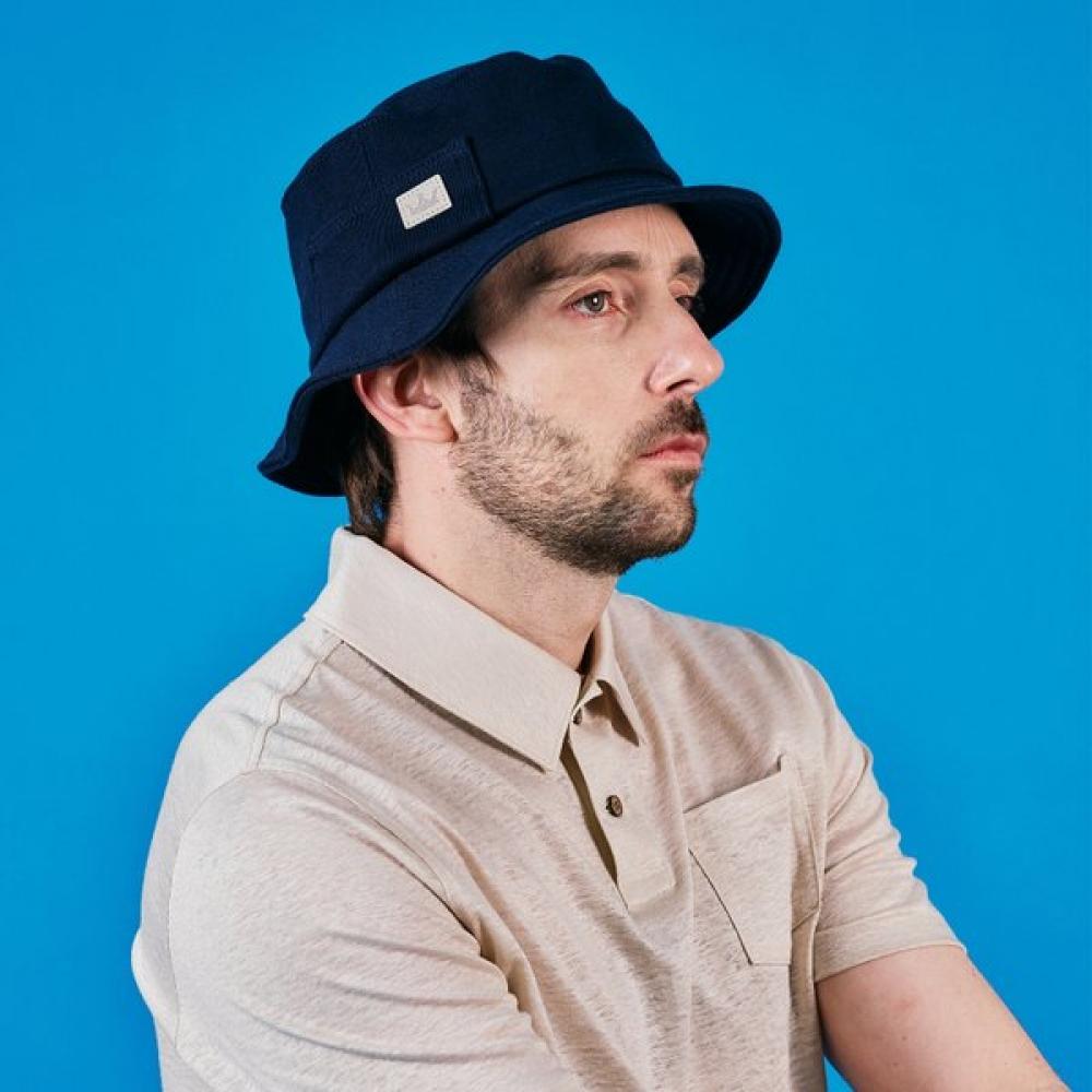 Lambda Bucket Hat Golf Navy 32966
