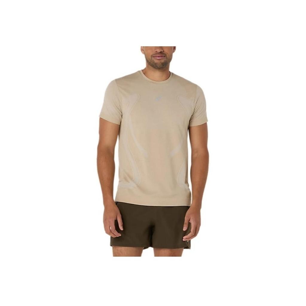 Asics Actibreeze Reflective Night Vision Running T-Shirt Men Tops 2011D355-100