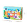Montessori Repeatedly Sticker Busy Card Book Baby Paste Readings Numbers Matching Puzzle Game Educational Toys For Kids Gifts
